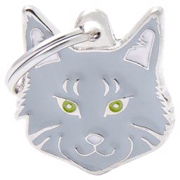 My Family Cat Sign Main Coon Grey