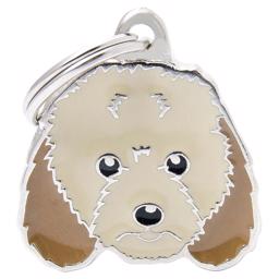 My Family Dog Tag med Cockapoo