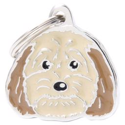 My Family Dog Tag med Cockapoo