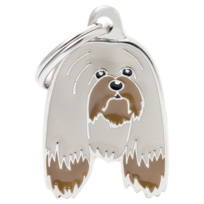 My Family Dog Sign med Lhasa Apso