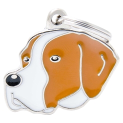 My Family Dog Tag med engelsk pekare