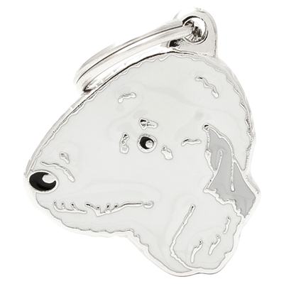 My Family Hundbricka med Bedlington Terrier