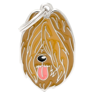 My Family Hundbricka med Briard