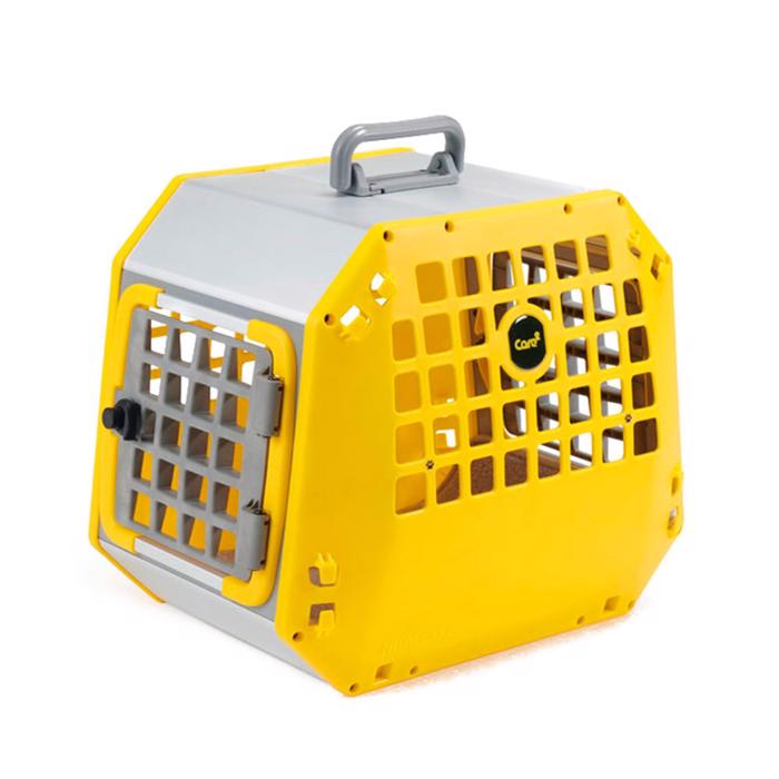 Mimsafe Care2 Yellow Stor transportabel bur för max 9 kg husdjur 