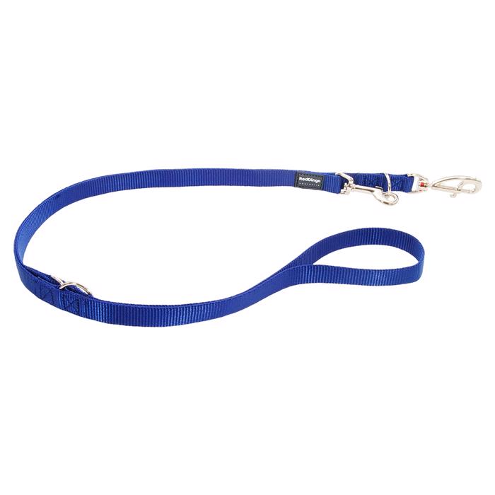 Röd Dingo Classic Dog Line Blue 200cm