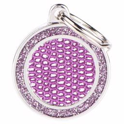 My Family Dog Tag Shine Saint Tropez i lila