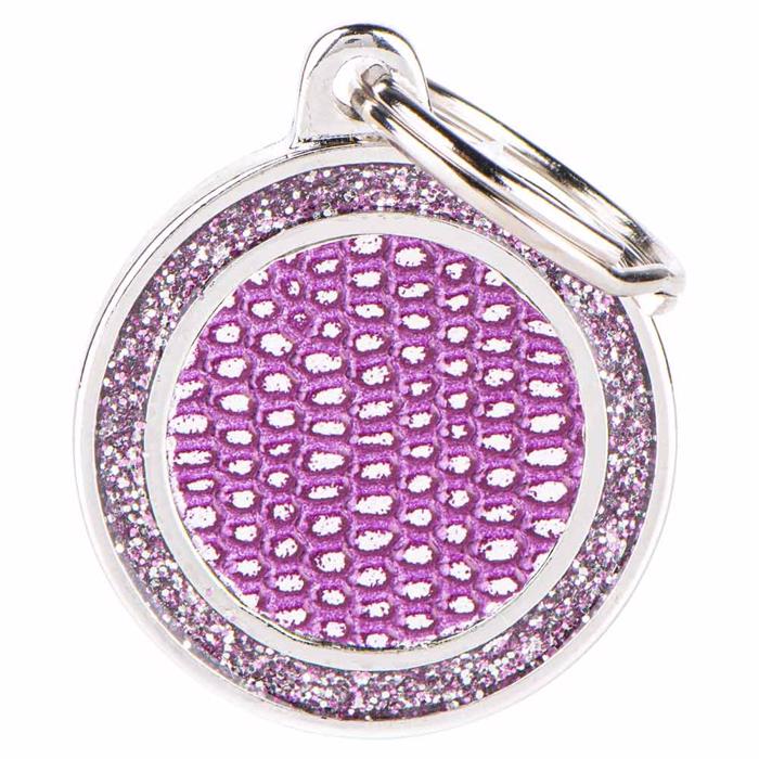 My Family Dog Tag Shine Saint Tropez i lila