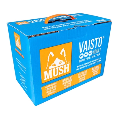 MUSH Barf Fryst Råfoder Vaisto Blå 10 Kg