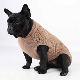 Hunter Dog Stickad Tröja Design Malmö Cream Beige