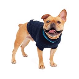 Go Fresh Dog Sweater Design Patrol Navy