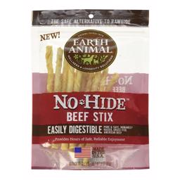 Earth Animal No-Hide Stix Dog and Cat American Beef 10-pack