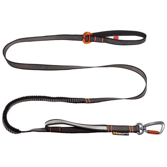 Non-stop Dogwear Touring Bungee Adjustable Hundlina på 210 cm