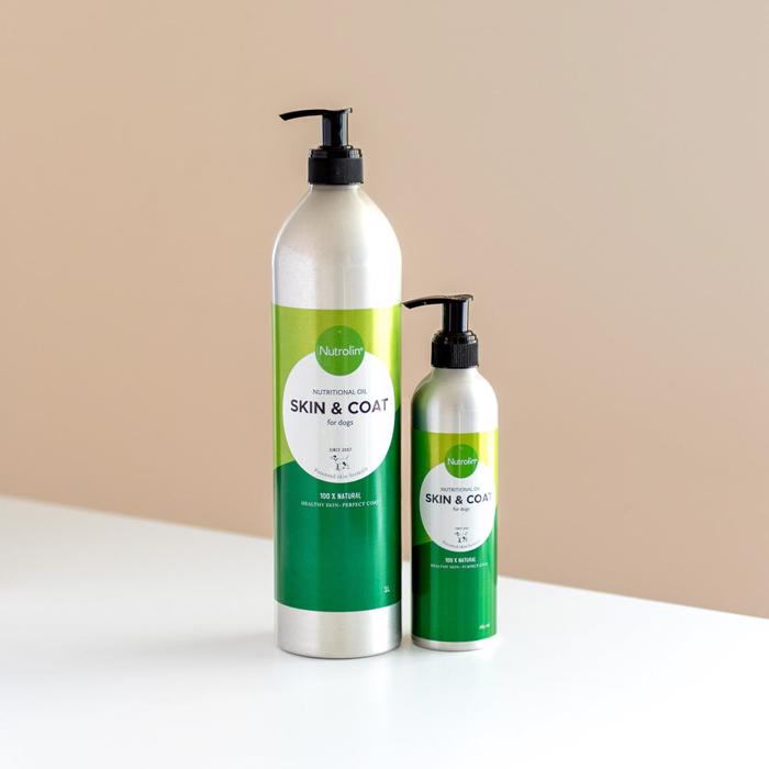 Nutrolin Skin and Coat Omega Tillskottsolja Patenterad Formula