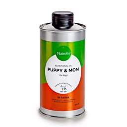 Nutrolin Puppy and Mom Omega Oil för valpar och deras mamma