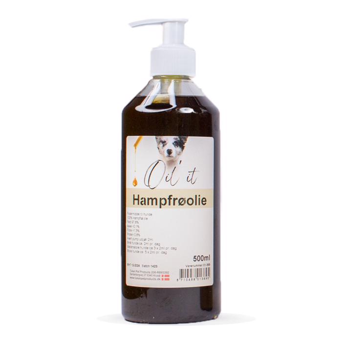 Oil\'It hampfröolja för hundar 500ml
