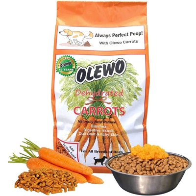 Olewo Torkade Morotspellets Vitaminbomb För Din Hund