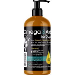 Omega 3 Aid 100% vegetabilisk olja för hundar 500ml