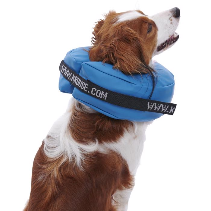 Buster uppblåsbar krage ljusblå PVC veterinärens favorit