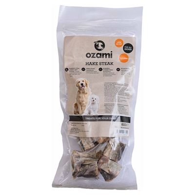 Ozami Hake Steak 100% Naturligt Torkade Kummelstycken 60g