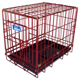 Ozami Transport Hundbur Metallic Red