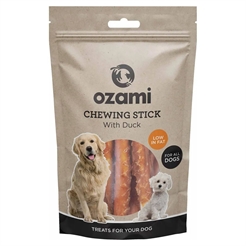 Ozami Natural Dog Treat Tuggpinne med Anka 100g