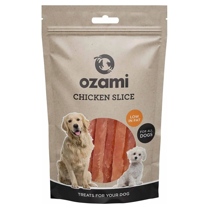 Ozami Natural Dog Treat Kycklingskiva 100g