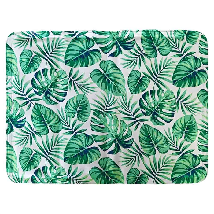 Ozami Cooling Mat Hundens Kylmatta 40x50 cm GREEN LEAF