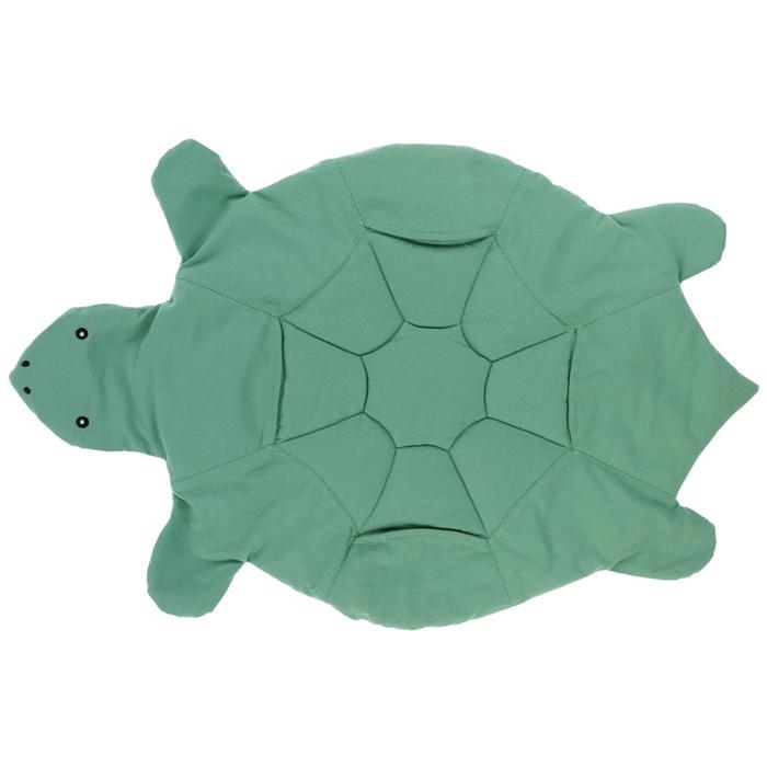 Paikka Playmat Aktivitetsmatta Designad Som En Grön Sköldpadda