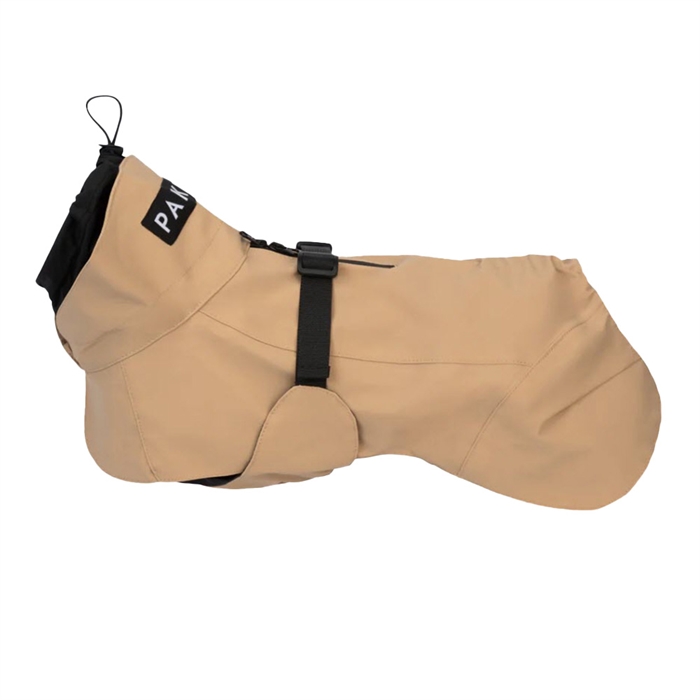 Paikka Visibility Refleks LITE regnjacka för hundar Taupe