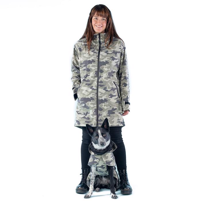 Paikka Recovery Visibility Reflex Regnjacka För Dam Camouflage