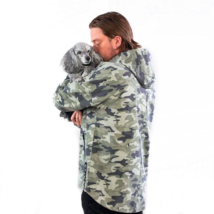 Paikka Recovery Synlighet Reflekterande regnrock Unisex kamouflage
