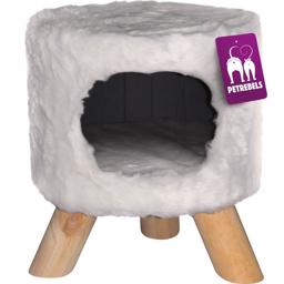 Cat cave Victoria Bed for Miss Beautiful cream