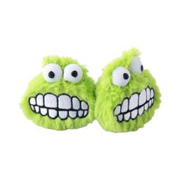 Rogz Plush Fluffy Grinz Lime Mini 2-pack för katter