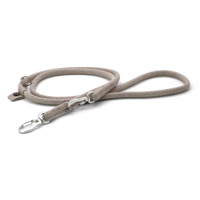 Deluxe handgjord rundsydd linjedesign TUX 200 cm x 10 mm i färgen Stone Grey