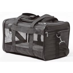 SHERPA De LUXE flyggodkänd hundväska IATA Original Svart