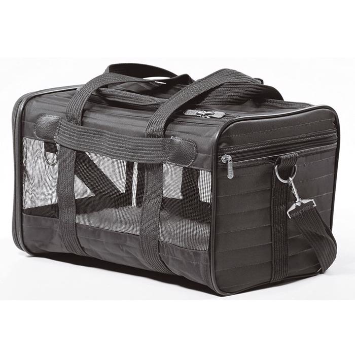 SHERPA De LUXE Flyggodkänd Hundväska IATA Original Black