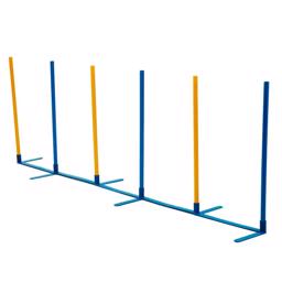 Topmast Agility Slalom Pinnar Med Stöd i Plast 6 Stk