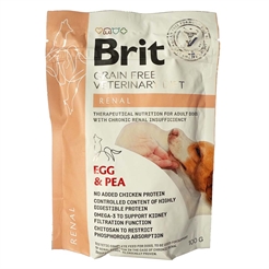 Brit Grain Free Veterinary Diet Renal Stöd för Njurfunktion SMAKPROV 100g