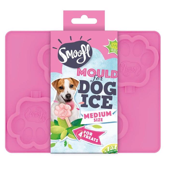 Smoofl Dog Ice Formar Gör Dina Egna Hundglassar MEDIUM