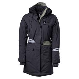 DogCoach Hundelufer Parka Damjacka Modell Luna Vol. 8.0 Svart
