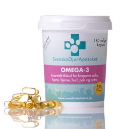 Svenska DjurApoteket Omega 3 SoftGel Kapslar Från Vildfisk 180tabs