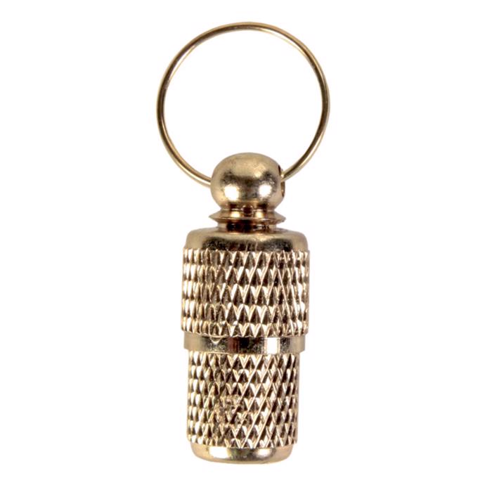 Trixie Dog Tag Address Fat i guld smart behållare för hundens data