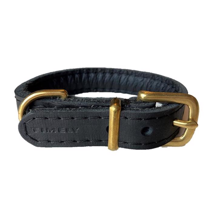 Timely Hundhalsband Design Texas Black