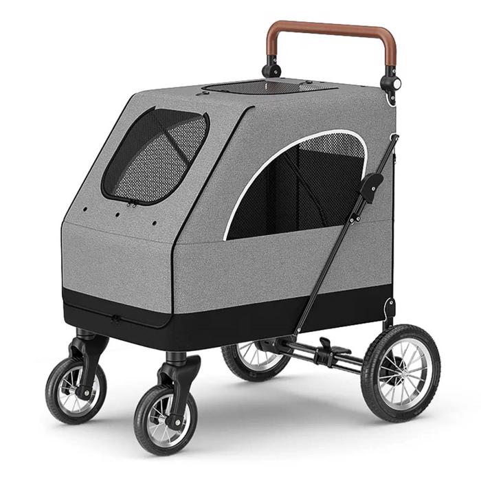 Topmast Big Buggy Smart Hundvagn 4 Hjul För 40 kg