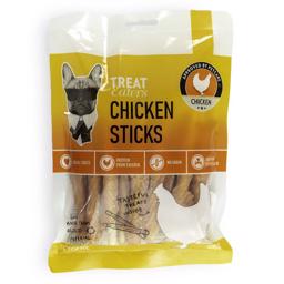 TreatEaters Chicken Sticks NoHide Stänger Inlindade i Kyckling 300 gram