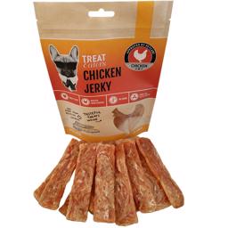 TreatEaters Chicken Jerky Chicken Jerky i platta stavar 180g