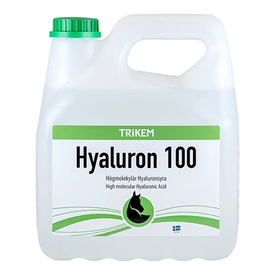 Trikem Hyaluron 100 Dagligt Ledtillskott Till Din Häst 3 liter