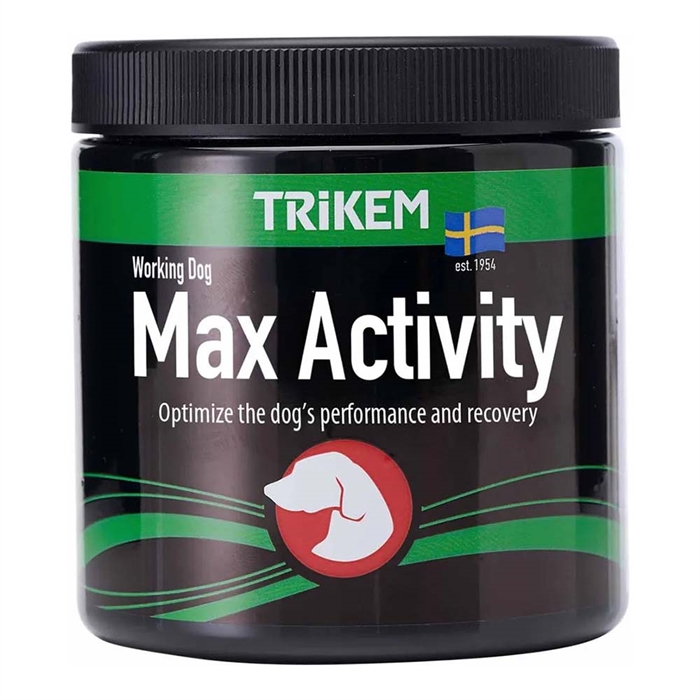 Trikem Max Activity optimerar hundens prestation och återhämtning 450 g