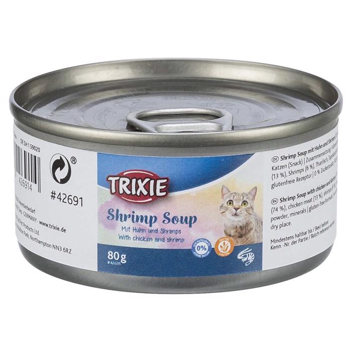 Trixie Shrimp Soup Flytande Snack För Katt 80g