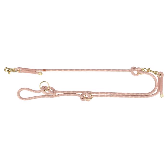 Trixie Soft Rope Justerbart Hundkoppel i Soft Rope Pink